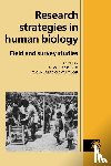 - Research Strategies in Human Biology