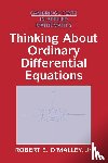 O'Malley, Jr - Thinking about Ordinary Differential Equations