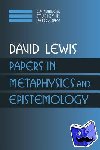 Lewis, David (Princeton University, New Jersey) - Papers in Metaphysics and Epistemology: Volume 2 - Volume 2