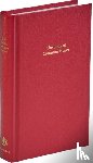 Cambridge University Press - Book of Common Prayer, Standard Edition, Red, CP220 Red Imitation leather Hardback 601B