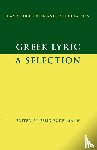  - Greek Lyric