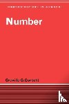 Corbett, Greville G. (University of Surrey) - Number