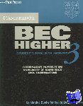 Cambridge ESOL - Cambridge BEC Higher 3 Student's Book with Answers - Examination Papers from University of Cambridge ESOL Examinations: English for Speakers of Other Languages