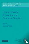  - Transcendental Dynamics and Complex Analysis