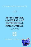Macdonald, I. G. (Queen Mary University of London) - Affine Hecke Algebras and Orthogonal Polynomials