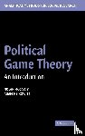 McCarty, Nolan (Princeton University, Meirowitz, Adam (Princeton University - Political Game Theory