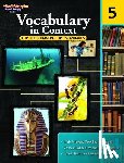 Houghton Mifflin Harcourt - Vocabulary in Context for the Common Core Standards Reproducible Grade 5