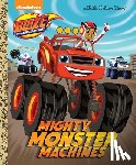 Golden Books - Golden Books: Mighty Monster Machines (Blaze and the Monster