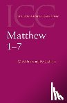Davies, W. D., Allison, Jr. - Matthew 1-7