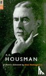 Housman, A.E. - A. E. Housman
