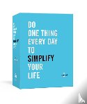 Rogge, Robie, Smith, Dian G. - Do One Thing Every Day to Simplify Your Life