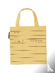  - Library Card (Yellow) Kid's Tote Bag