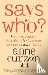 Curzan, Anne - Says Who?