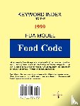 Barnes, Gary - Keyword Index: 1999 FDA Model Food Code