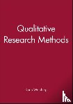  - Qualitative Research Methods