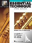 Hal Leonard Corp - Essential Technique for Band with Eei - Intermediate to Advanced Studies - BB Trumpet (Book/Online Audio)