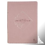 Christian Art Gifts - Nlt, the Spiritual Growth Bible Faux Leather, Lavender