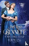 Bennett, Amy Rose - A Most Unsuitable Countess