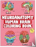 Fanatomy - Neuroanatomy Human Brain Coloring Book