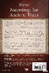  - New Meanings for Ancient Texts
