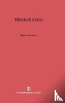 Leichtentritt, Hugo - Musical Form