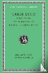 Anacreon - Greek Lyric, Volume II: Anacreon, Anacreontea, Choral Lyric from Olympus to Alcman