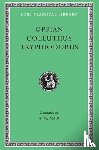 Oppian, Colluthus, Tryphiodorus - Oppian. Colluthus. Tryphiodorus