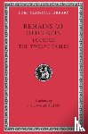Lucilius - Remains of Old Latin, Volume III: Lucilius. The Twelve Tables