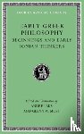 Glenn W. Most, Andre Lacks - Early Greek Philosophy, Volume I