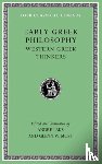 Glenn W. Most, Andre Lacks - Early Greek Philosophy, Volume II