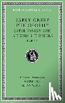 Andre (Princeton University New Jersey) Laks, Glenn W (Princeton University New Jersey) Most - Early Greek Philosophy, Volume VI