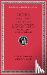 Cicero - Pro Quinctio. Pro Roscio Amerino. Pro Roscio Comoedo. Pro Tullio. De Lege Agraria