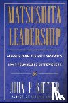Kotter, John P. - Matsushita Leadership