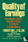 O'glove, Thornton L. - Quality of Earnings