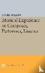 Sessions, Roger - Musical Experience of Composer, Performer, Listener