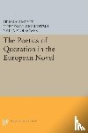 Meyer, Herman - The Poetics of Quotation in the European Novel