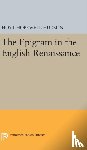 Hudson, Hoyt Hopewell - Epigram in the English Renaissance