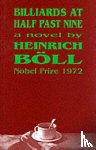 Boll, Heinrich - Billiards at Half Past Nine