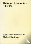Heissenbuttel, Helmut - Texts