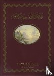 Thomas Kinkade - NKJV, Lighting the Way Home Family Bible, Hardcover, Red Letter Edition