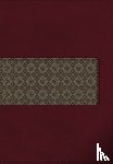 Thomas Nelson - KJV Study Bible, Large Print, Leathersoft, Maroon/Brown, Thumb Indexed, Red Letter