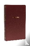 Nelson, Thomas - NKJV, Gift and Award Bible, Leather-Look, Burgundy, Red Letter, Comfort Print
