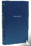 Thomas Nelson - NKJV, Gift and Award Bible, Leather-Look, Blue, Red Letter, Comfort Print