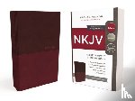 Nelson, Thomas - NKJV, Thinline Bible, Compact, Leathersoft, Burgundy, Red Letter, Comfort Print