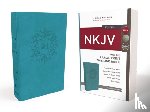 Nelson, Thomas - NKJV, Value Thinline Bible, Large Print, Turquoise Leathersoft, Red Letter, Comfort Print