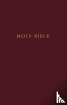 Nelson, Thomas - KJV, Pew Bible, Large Print, Hardcover, Burgundy, Red Letter, Comfort Print