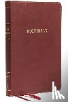 Thomas Nelson - KJV, Thinline Bible, Standard Print, Imitation Leather, Burgundy, Red Letter Edition