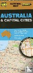 UBD Gregory's - Australia & Cities Map 180 11th ed (waterproof)