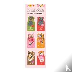 Galison - Cool Cats Magnetic Bookmarks