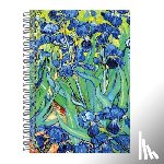 McMenemy, Sarah - Van Gogh Irises Wire-O Journal 6 X 8.5"
